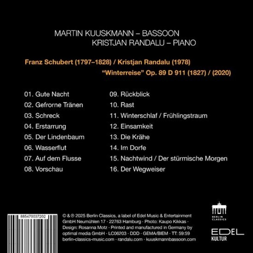 Berlin Classics SCHUBERT VOYAGE