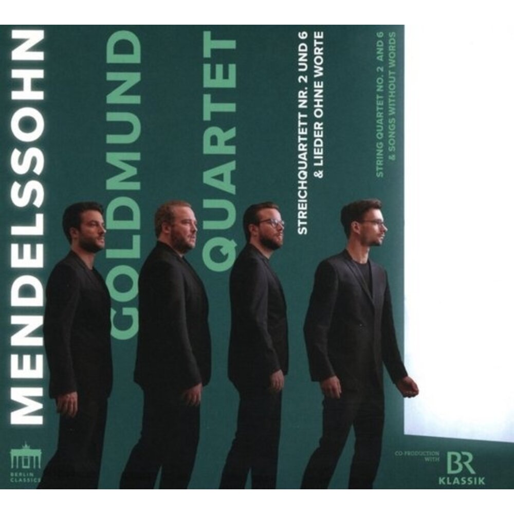 Berlin Classics GOLDMUND QUARTET: MENDELSSOHN