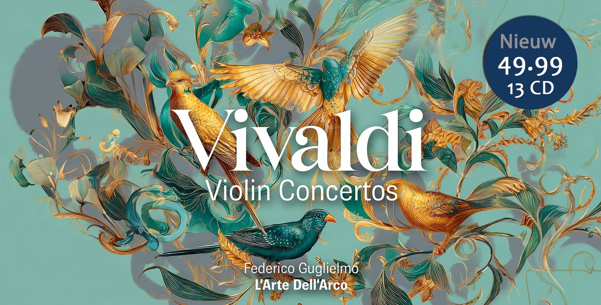 VIVALDI: VIOLIN CONCERTOS (BUDGET COLLECTION 13CD)