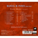 Piano Classics MANUEL PONCE: PIANO MUSIC VOL.1
