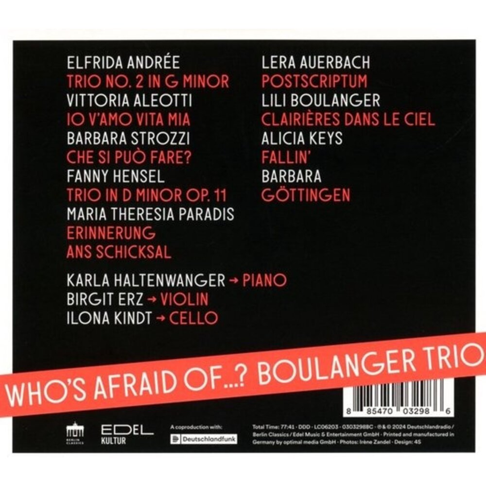 Berlin Classics WHO'S AFRAID OF...?