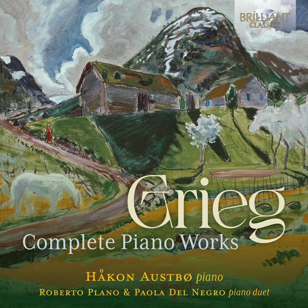 Brilliant Classics GRIEG: COMPLETE PIANO WORKS (8CD)