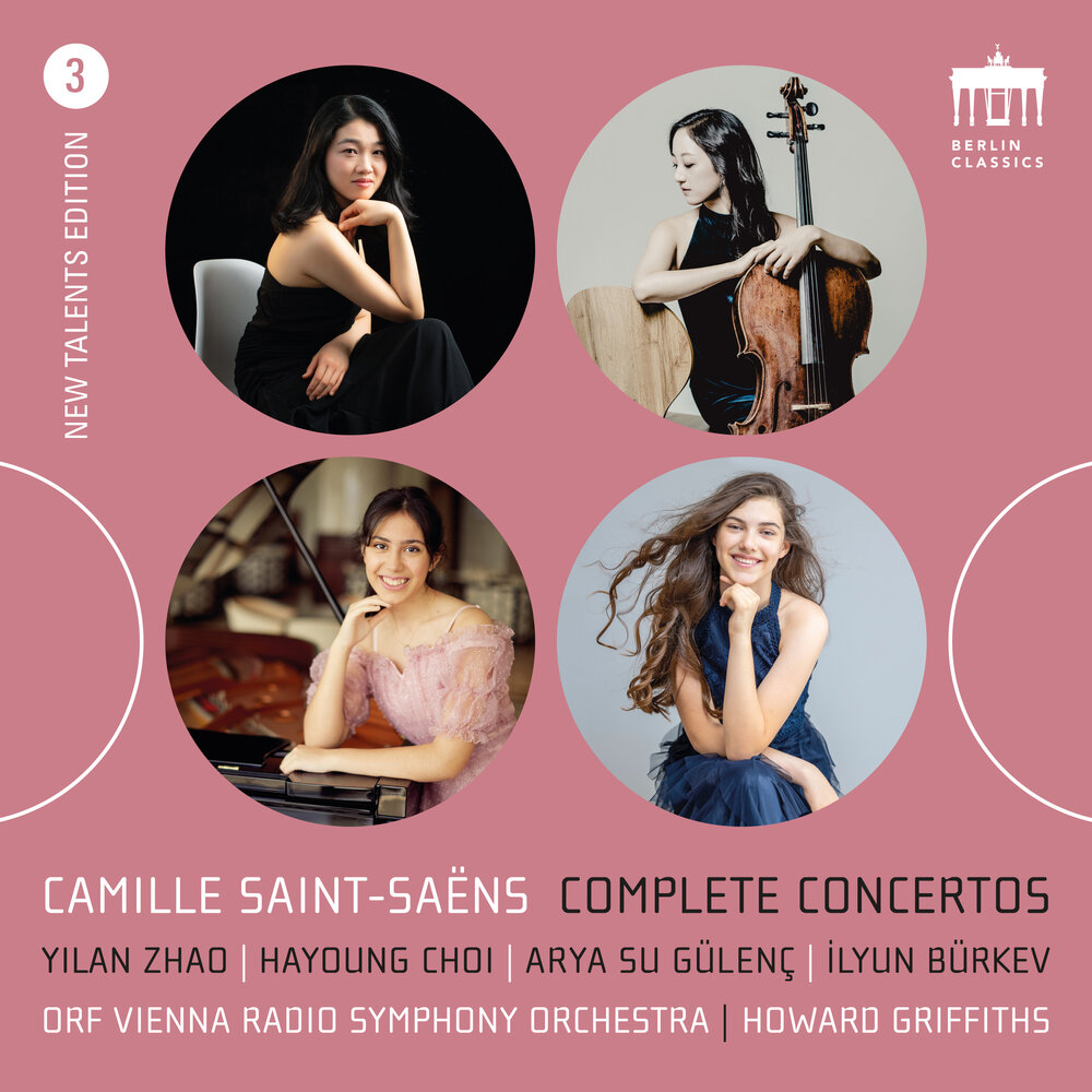 Berlin Classics SAINT-SAËNS: COMPLETE CONCERTOS 3