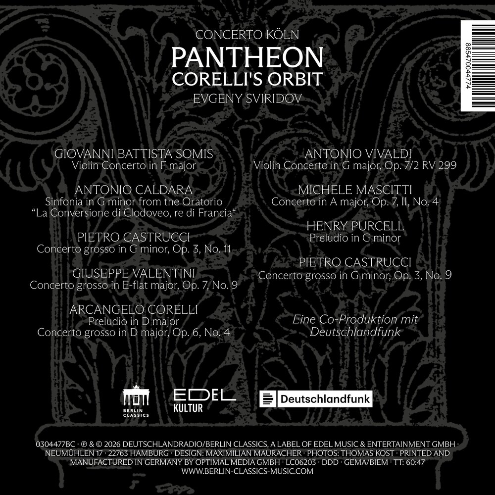 Berlin Classics Pantheon - Corelli's Orbit