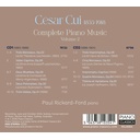 Piano Classics CUI: COMPLETE PIANO MUSIC, VOL. 2 (2CD)