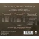 Brilliant Classics DANDRIEU: COMPLETE VIOLIN & TRIO SONATAS, LES TROIS LIVRES DE CLAVECIN DE JEUNESSE (3CD)