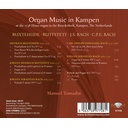 Brilliant Classics ORGAN MUSIC IN KAMPEN: BUXTEHUDE, BUTTSTETT, J.S. BACH, C.P.E. BACH