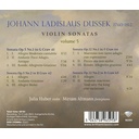 Brilliant Classics DUSSEK: VIOLIN SONATAS, VOL. 5
