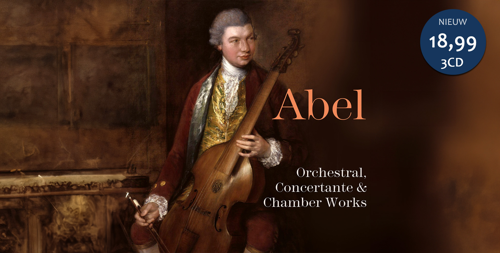 ABEL: ORCHESTRAL, CONCERTANTE & CHAMBER WORKS (3CD)
