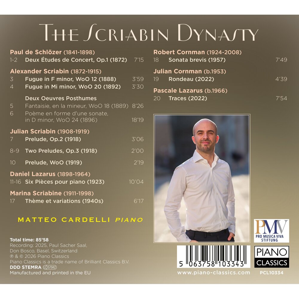 Piano Classics THE SCRIABIN DYNASTY