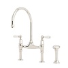 Perrin & Rowe Traditional Kitchen bridge mixer Ionian  E.4173 with rinse