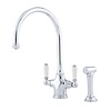 Perrin & Rowe Traditional Kitchen mixer Phoenician E.4360 with rinse