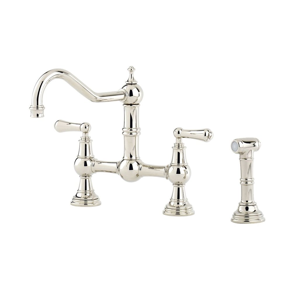 Perrin & Rowe Country Keukenbrugkraan Provence E.4756 met handdouche