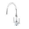 Perrin & Rowe Contemporary Kitchen mixer Oberon E.4861 C-spout