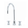 Perrin & Rowe Contemporary Kitchen mixer Callisto E.4885 C-spout