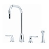 Perrin & Rowe Contemporary Kitchen mixer Callisto E.4893 U-spout  with rinse