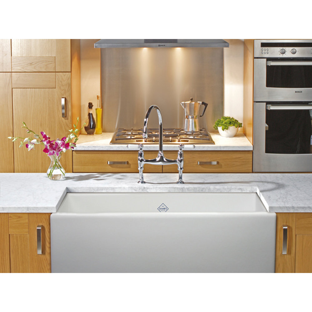 Shaws Kitchen sink Shaker Single 600