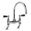 Lefroy Brooks 1900 Classic Black Kitchen mixer Classic Black Lever BL-1517