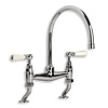 Lefroy Brooks 1900 Classic Kitchen mixer Classic White Lever WL-1517