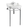 BB Edwardian Edwardian 56cm basin with  stand B4-T22A