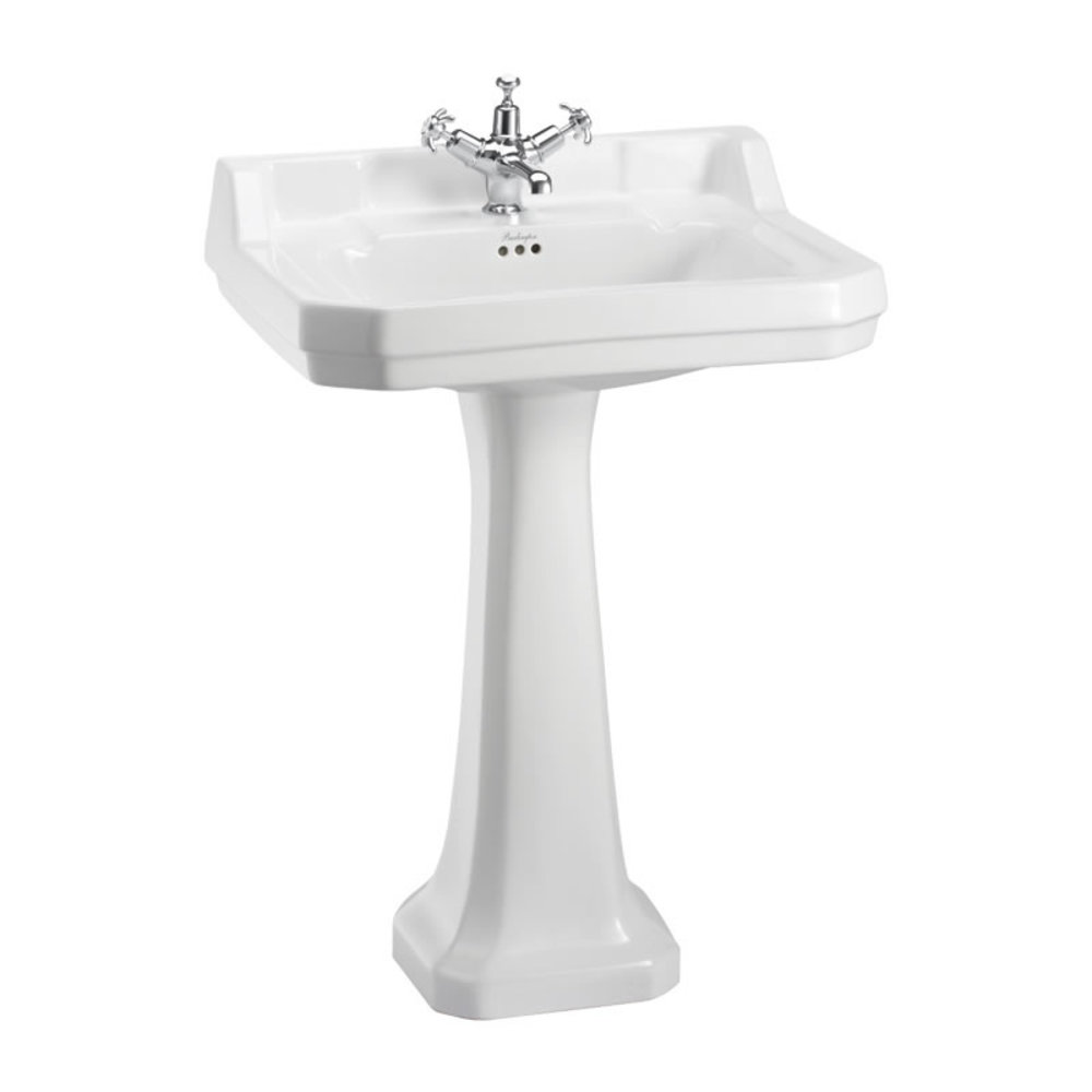 BB Edwardian Edwardian 61cm basin with pedestal