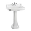 BB Edwardian Edwardian 61cm basin with pedestal