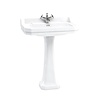 BB Edwardian Edwardian 80cm basin with pedestal