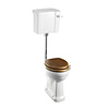 BB Edwardian Low level toilet (p-trap) with porcelain cistern