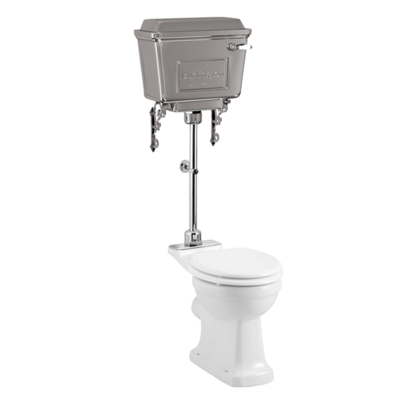 Medium-WC mit Aluminiumspülkasten