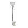 BB Edwardian WC-Kombination PK mit Spülkasten aus Aluminium hochhängend