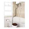 BB Edwardian Hooghang toilet (PK) met porseleinen reservoir  en T34-valpijp