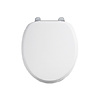 Burlington Standard gloss white toilet seat