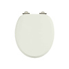 Burlington Soft close sand toilet seat