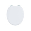 Burlington Soft close Matt White toilet seat