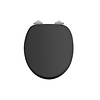 Burlington Soft close Matt black toilet seat