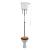 Perrin & Rowe Victorian Victorian Hooghang toilet (PK) met porseleinen reservoir