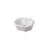 Imperial Imperial Deco white inset basin