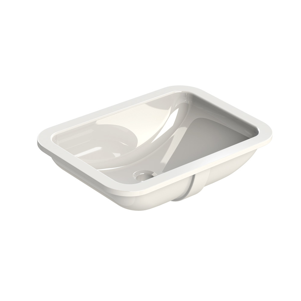 Lefroy Brooks Classic under mounted rectangular basin 550mm TheClassicHouse the classic