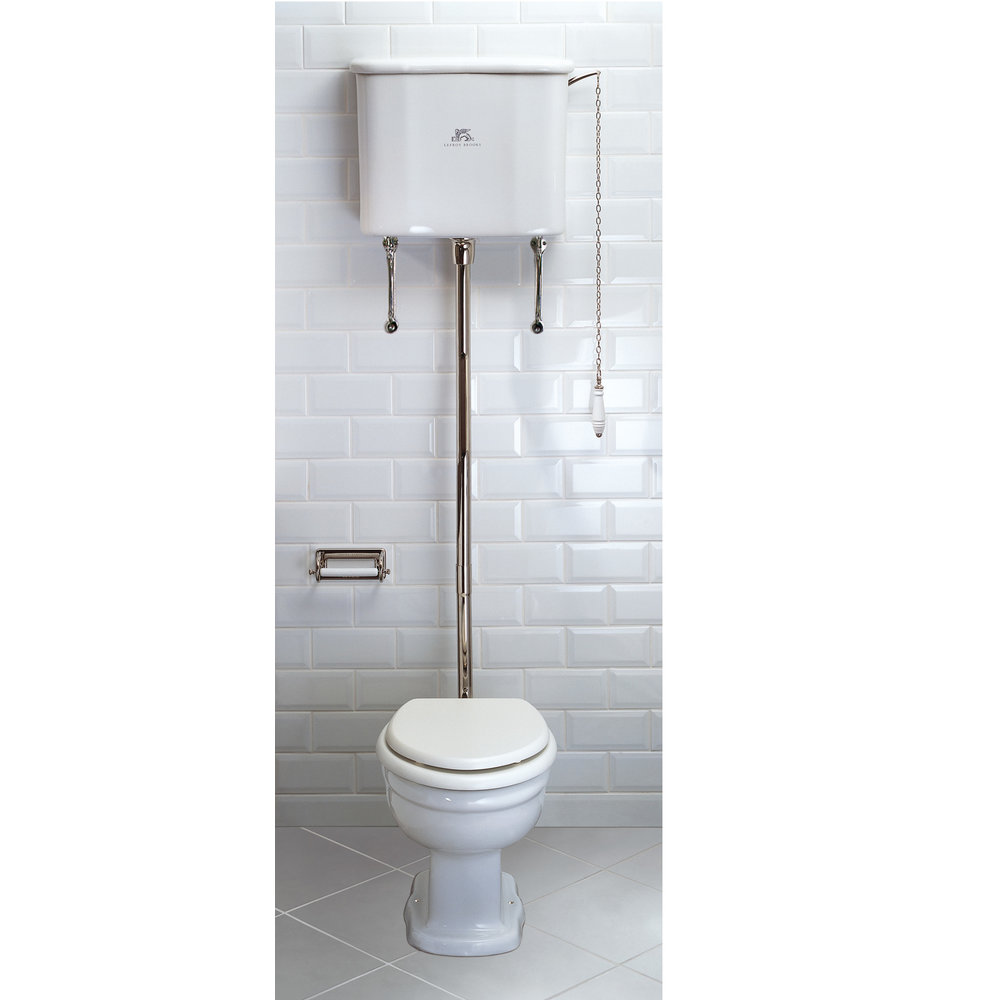 Lefroy Brooks 1910 La Chapelle LB La Chapelle High level toilet with cistern