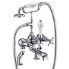 BB Edwardian Claremont bath shower mixer with stand pipes