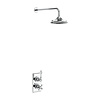 BB Edwardian Trent Concealed thermostatic shower valve with rose