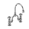 Claremont Black Basin bridge mixer BB Edwardian Black Claremont Black Basin bridge mixer