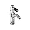Chelsea Black 1-hole bidet mixer with pop-up waste BB Edwardian Black Chelsea Black 1-hole bidet mixer with pop-up waste