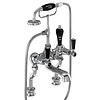 BB Edwardian Black Kensington Black bath shower mixer