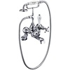 BB Edwardian Claremont badmengkraan met handdouche - wandbevestiging