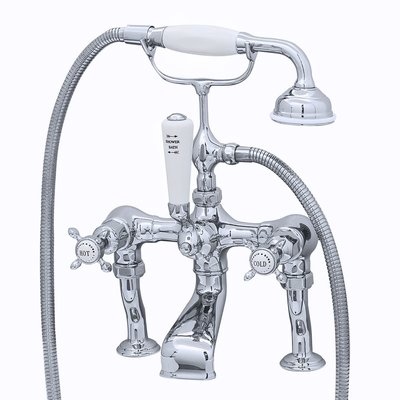 Victorian White bath shower mixer E.3501/1