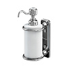 BB Edwardian Edwardian wall mounted Single soap dispenser, white porcelain