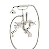 Perrin & Rowe Georgian Bath shower mixer with crosshead E.3001/1