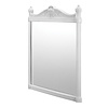 Georgian Spiegel mit Rahmen - Aluminium weiss 55x75cm BB Edwardian Georgian Spiegel mit Rahmen - Aluminium weiss 55x75cm