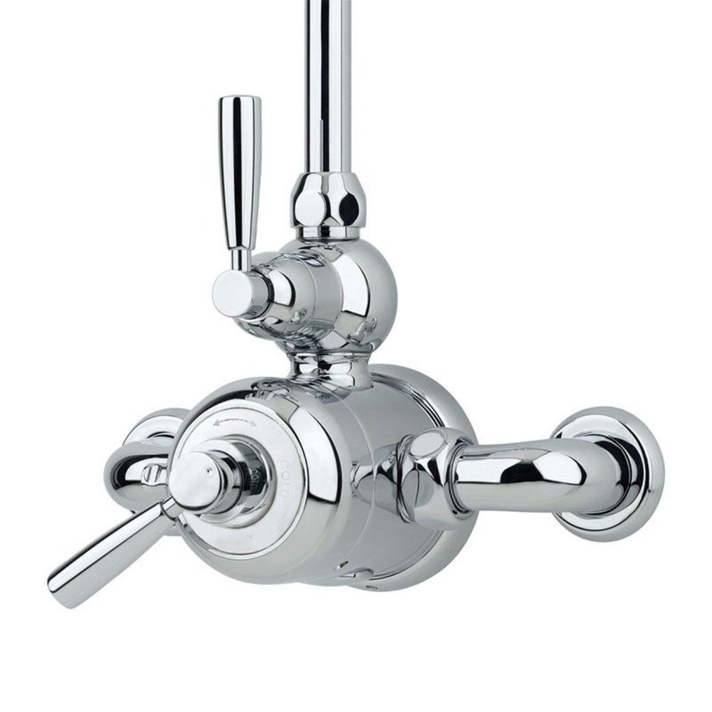 Perrin & Rowe Langbourn Langbourn Exposed shower thermo with top return elbow 5850/5897